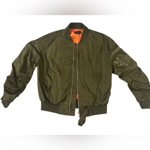 fear of god essentials Bomber Fourth Collection‎ Green Size XL (078)